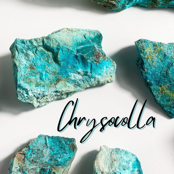 Raw Chrysocolla & Turquoise , Stone of Communication, Chrysocolla , Rough Chrysocolla , Raw Turquoise,  Chrysocolla Rough, Raw Crystals