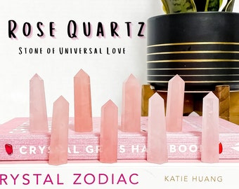 Mini Rose Quartz Tower
