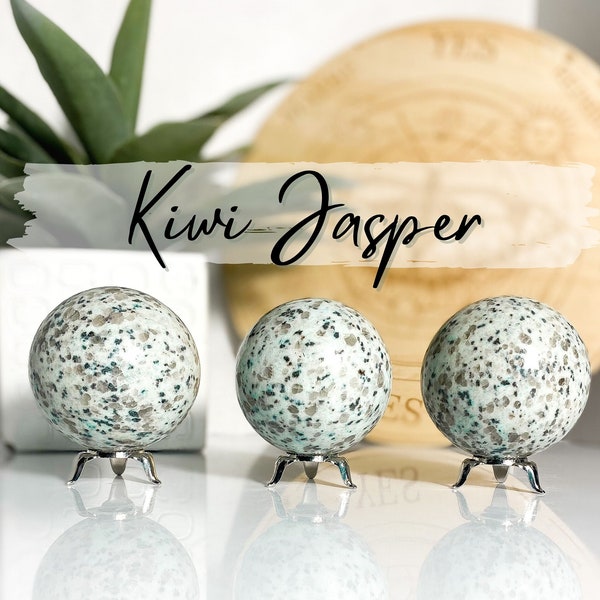 Large Kiwi Jasper Sphere, Sesame Jasper Spheres, Kiwi Jasper Sphere, Kiwi Jasper, Crystal Spheres, Sesame Jasper,