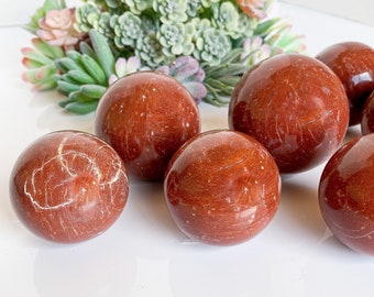 Red Jasper Spheres, Red Jasper, Crystal Spheres, Jasper Sphere,