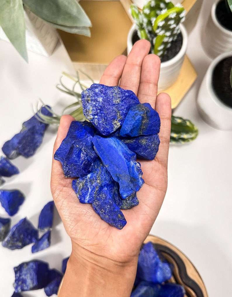 Raw Natural Lapis Lazuli, NEW LOT Self-Awareness & Inner Truth, AAA Lapis Lazuli, Third Eye Stone, Rough Lapis Lazuli, Lapis Lazuli image 10