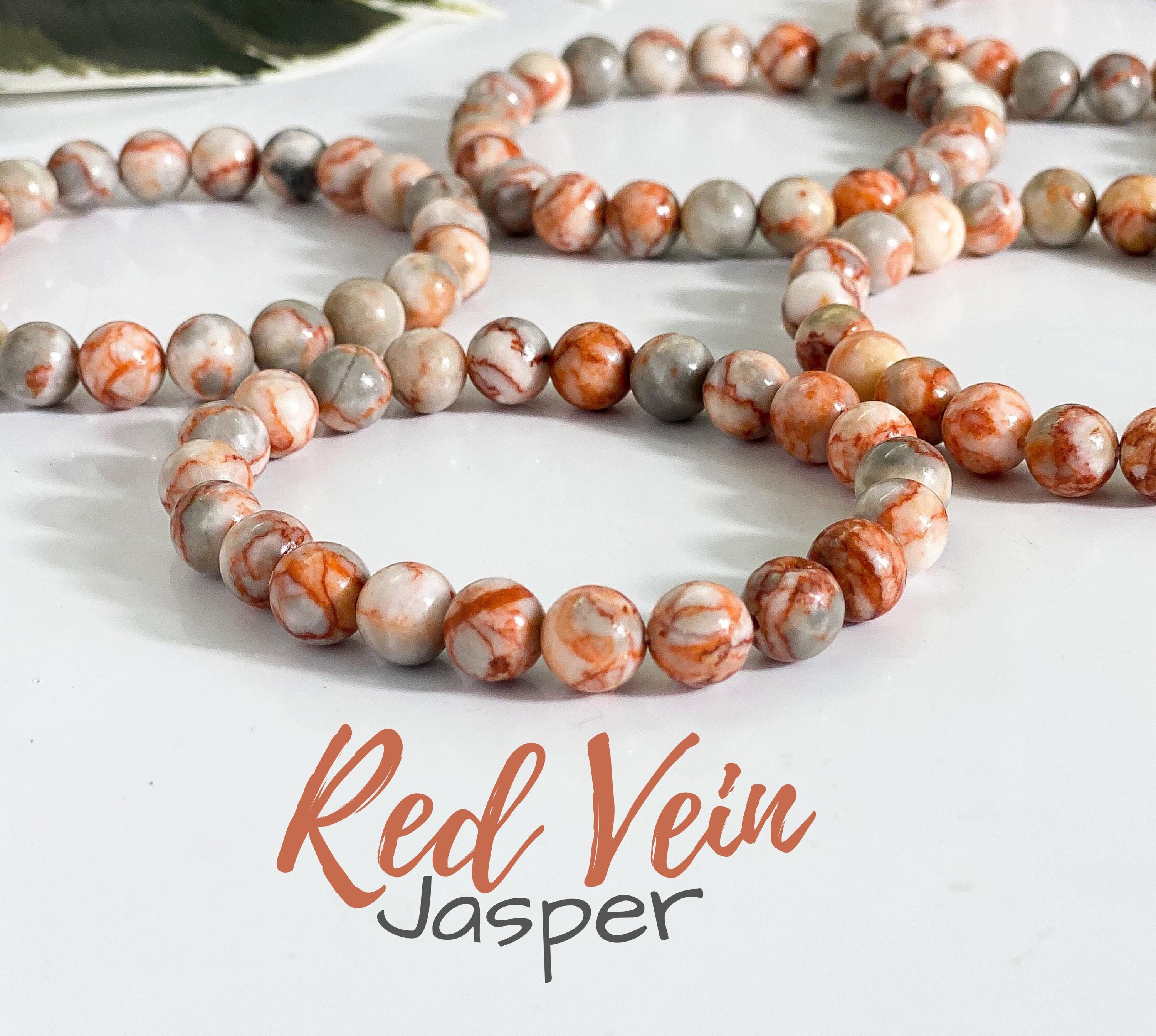 Red vein jasper - Etsy 日本
