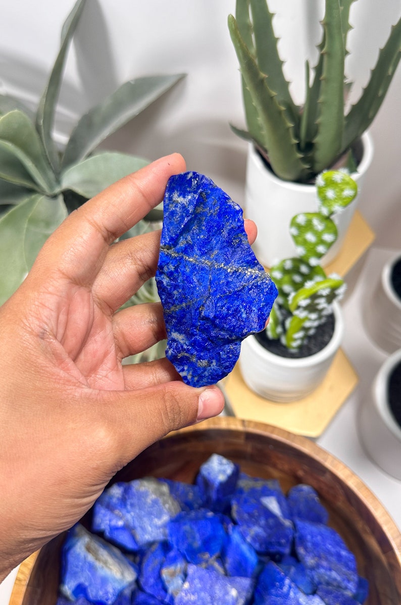 Raw Natural Lapis Lazuli, NEW LOT Self-Awareness & Inner Truth, AAA Lapis Lazuli, Third Eye Stone, Rough Lapis Lazuli, Lapis Lazuli image 3