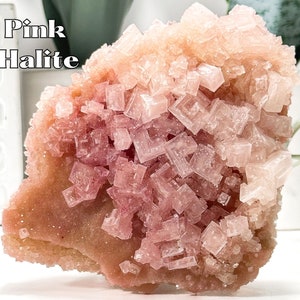 Californian Pink Halite Specimen, COLLECTORS PEICE, High-Gracde Pink Halite, Halite Specimens, Pink Halite, Specimen, Halite From California