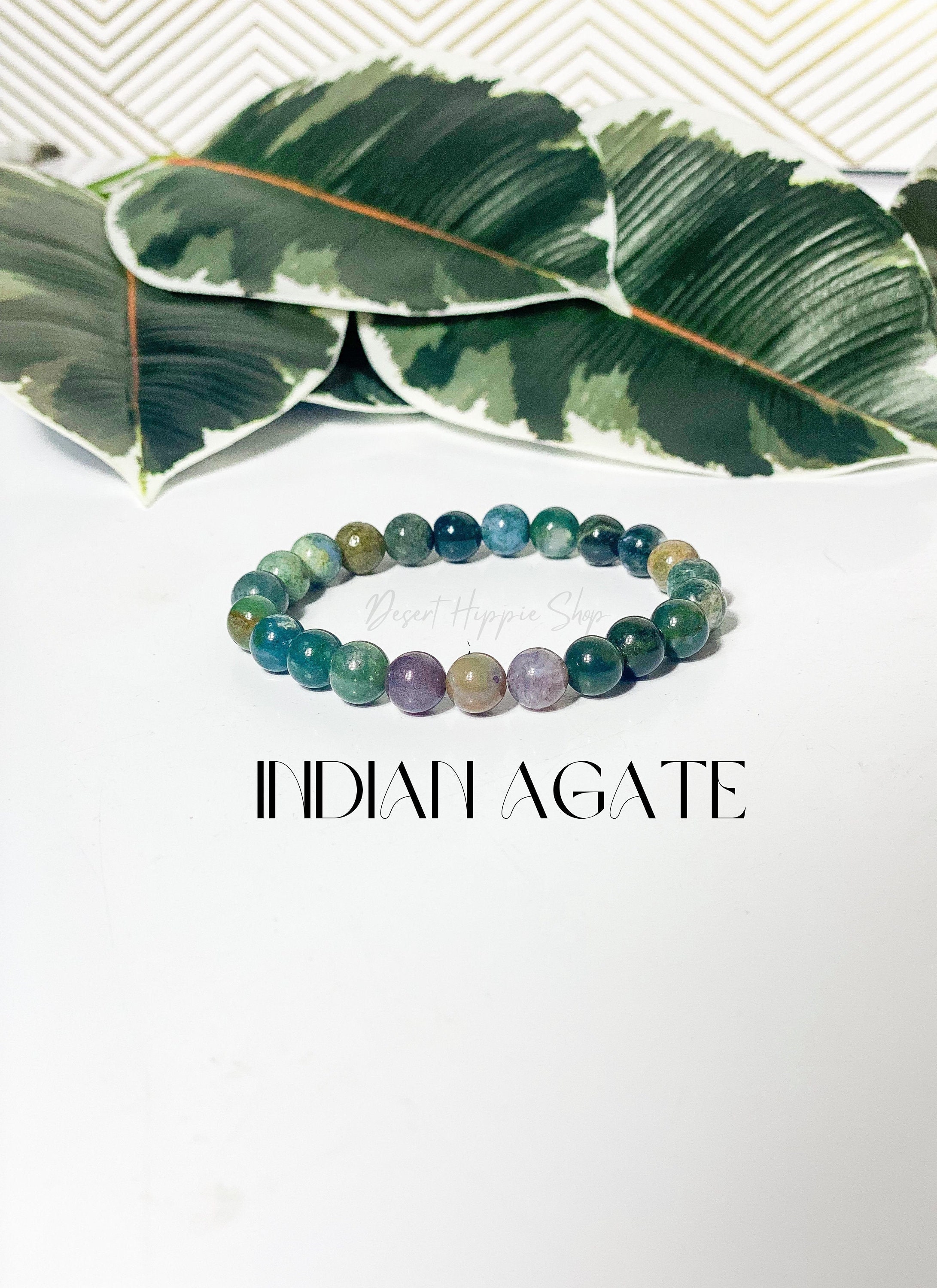 Indian agate bracelet discount