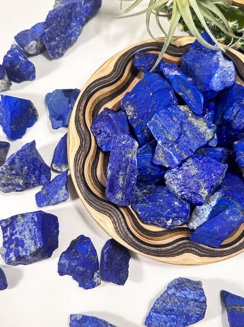 Raw Natural Lapis Lazuli, NEW LOT Self-Awareness & Inner Truth, AAA Lapis Lazuli, Third Eye Stone, Rough Lapis Lazuli, Lapis Lazuli image 1