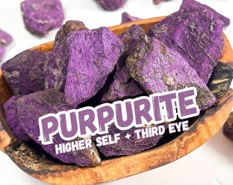 Purpurita bruta do Brasil: Despertar espiritual + Proteção