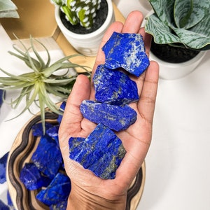 Raw Natural Lapis Lazuli, NEW LOT Self-Awareness & Inner Truth, AAA Lapis Lazuli, Third Eye Stone, Rough Lapis Lazuli, Lapis Lazuli image 8