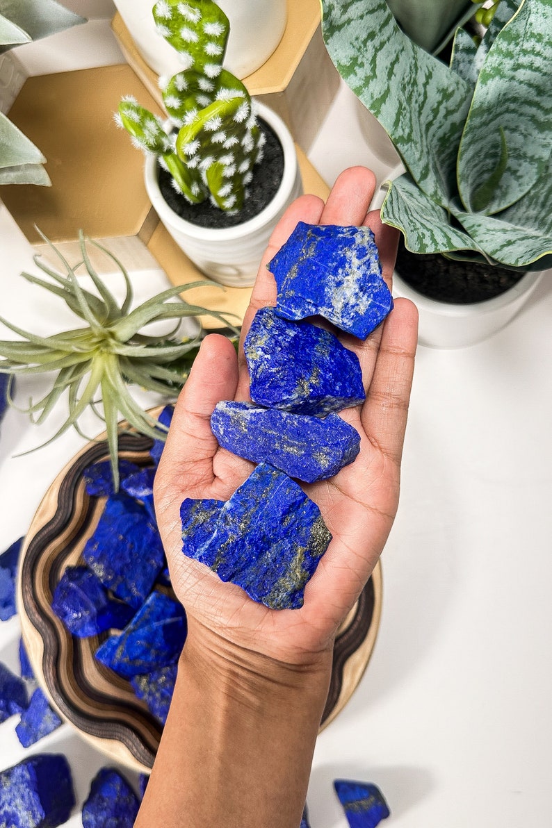 Raw Natural Lapis Lazuli, NEW LOT Self-Awareness & Inner Truth, AAA Lapis Lazuli, Third Eye Stone, Rough Lapis Lazuli, Lapis Lazuli image 8