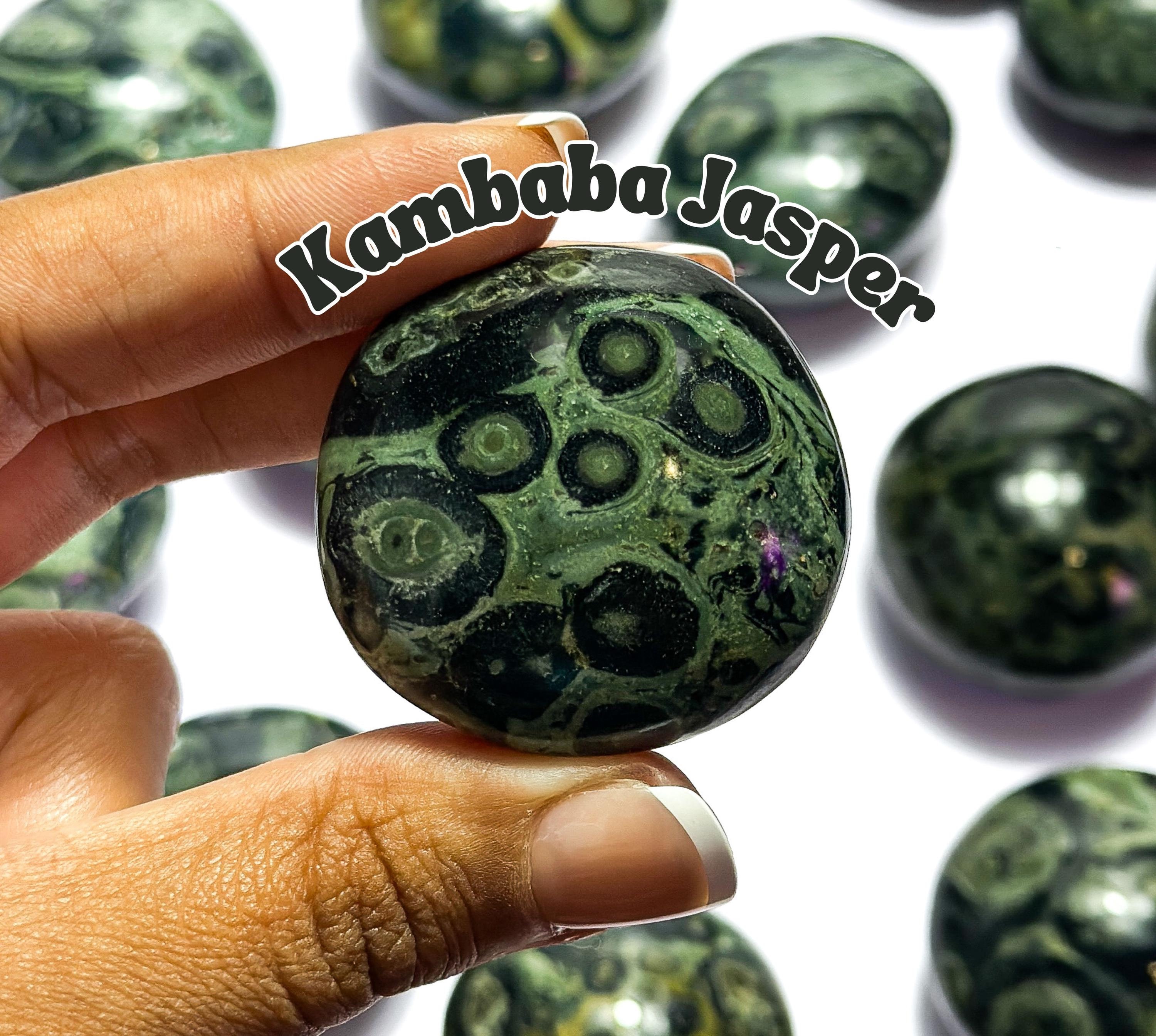 Mini Kambaba Jasper Palm Stone - Etsy