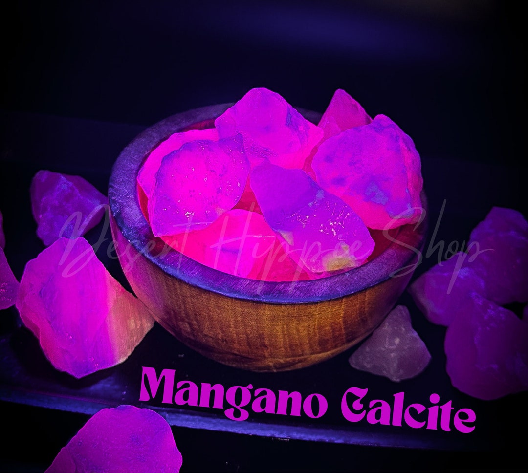 Kidz Ocks Mangano Calcite 1 3/4" Aw Ock Mineal Specimen