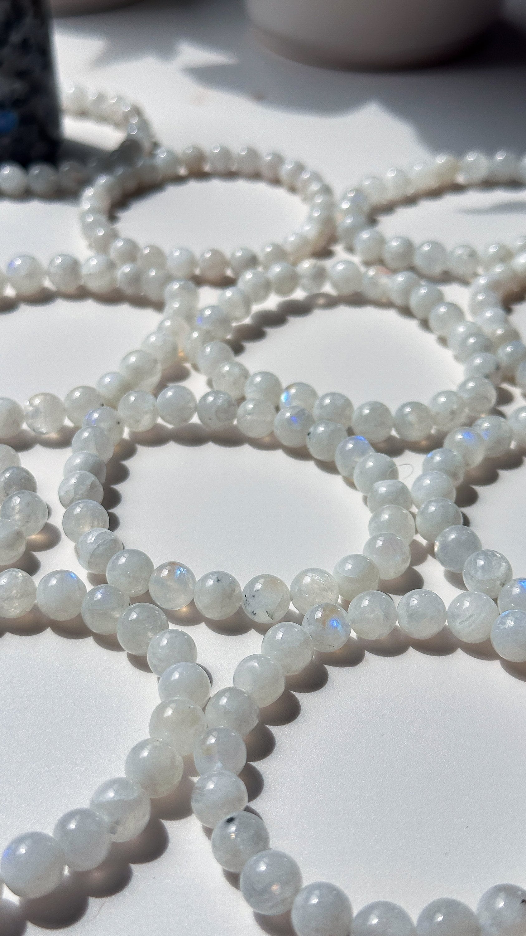 Bracciale In Pietra Di Luna, Braccialetto In Pietra Di Luna