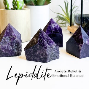 Raw Lepidolite Points, Lepidolite Top Polish,  Lepidolite Points, Semi-Polish Lepidolite Points, Raw Lepidolite, Lepidolite Power Point,