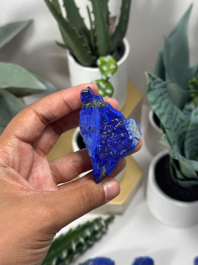 Raw Natural Lapis Lazuli, NEW LOT Self-Awareness & Inner Truth, AAA Lapis Lazuli, Third Eye Stone, Rough Lapis Lazuli, Lapis Lazuli image 6