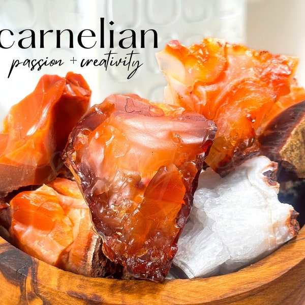 RawCarnelian Stone, Motivation + Passion,  Rough Carnelian, Natural Untreated Carnelian, Carnelian Rough Stone, Carnelian