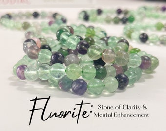 Fluorite Bracelet – Clarity, Balance & Aura Protection