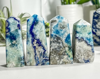光る紫外線反応性ソーダライトタワー - Etsy 日本