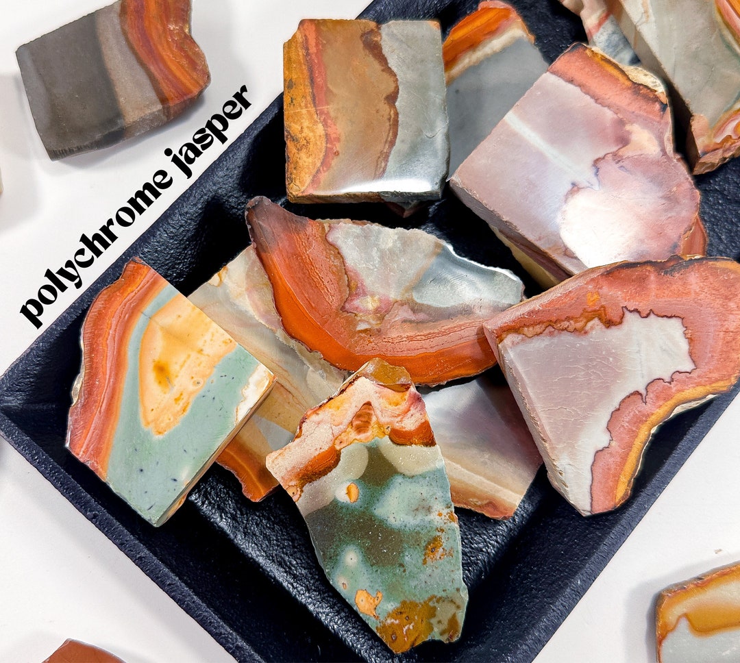Polychrome Jasper Rough Polychrome Jasper Slab,