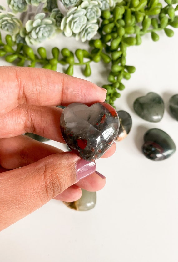 Bloodstone Puffy Hearts Bloodstone Puffy Hearts