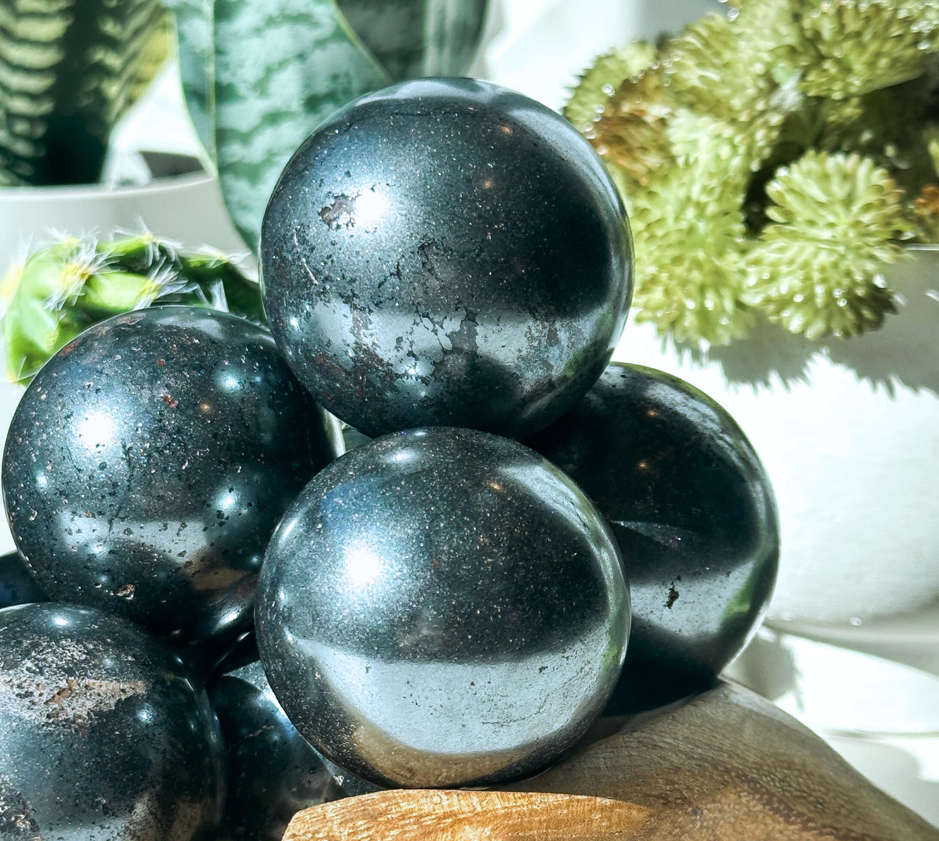 Grounding Hematite Sphere, Polished Hematite Sphere, Hematite Sphere, Hematite, Hematite Crystal