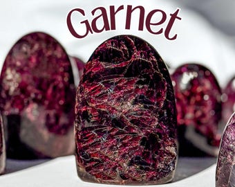 Gemmy  Garnet Free Form, January Birthstone, Rhodolite Garnet
