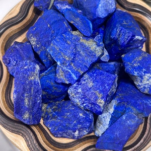 Raw Natural Lapis Lazuli, NEW LOT Self-Awareness & Inner Truth, AAA Lapis Lazuli, Third Eye Stone, Rough Lapis Lazuli, Lapis Lazuli image 4