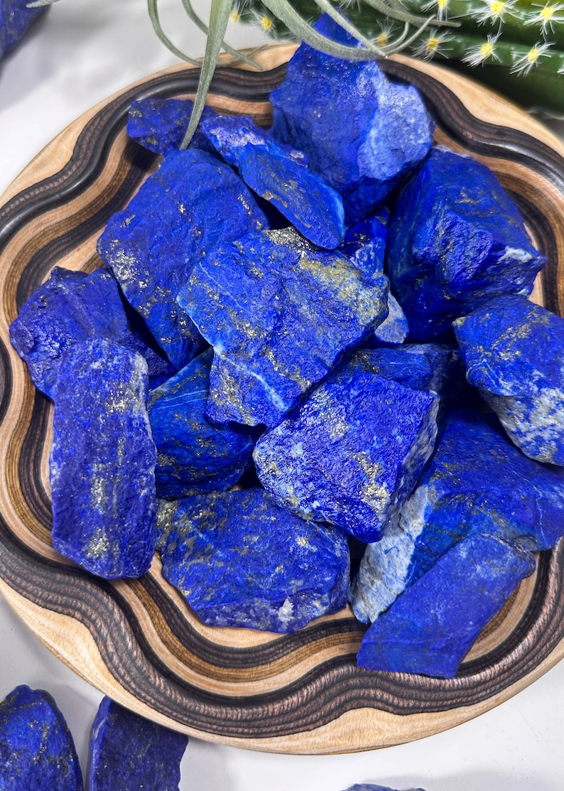 Raw Natural Lapis Lazuli, NEW LOT Self-Awareness & Inner Truth, AAA Lapis Lazuli, Third Eye Stone, Rough Lapis Lazuli, Lapis Lazuli image 4