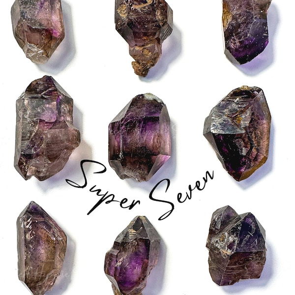 HQ Raw Super 7 Points, **NEW LOT*** Raw Melodys Stone Points, Super 7, Melodys Stone, Raw Scared 7 , Super 7 Crystal, Super 7 Raw Points