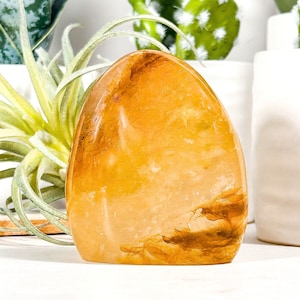 Golden Hematoid Quartz Free Form: Grounding Crystal