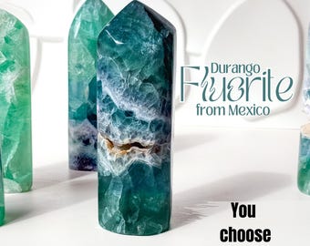 Durango Fluorite Point: Mexican Freeform Crystal (1lb)
