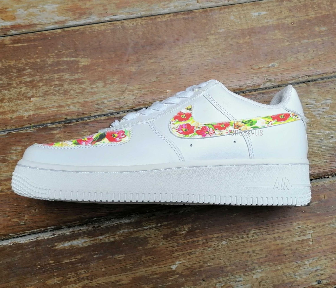 custom air force 1 floral
