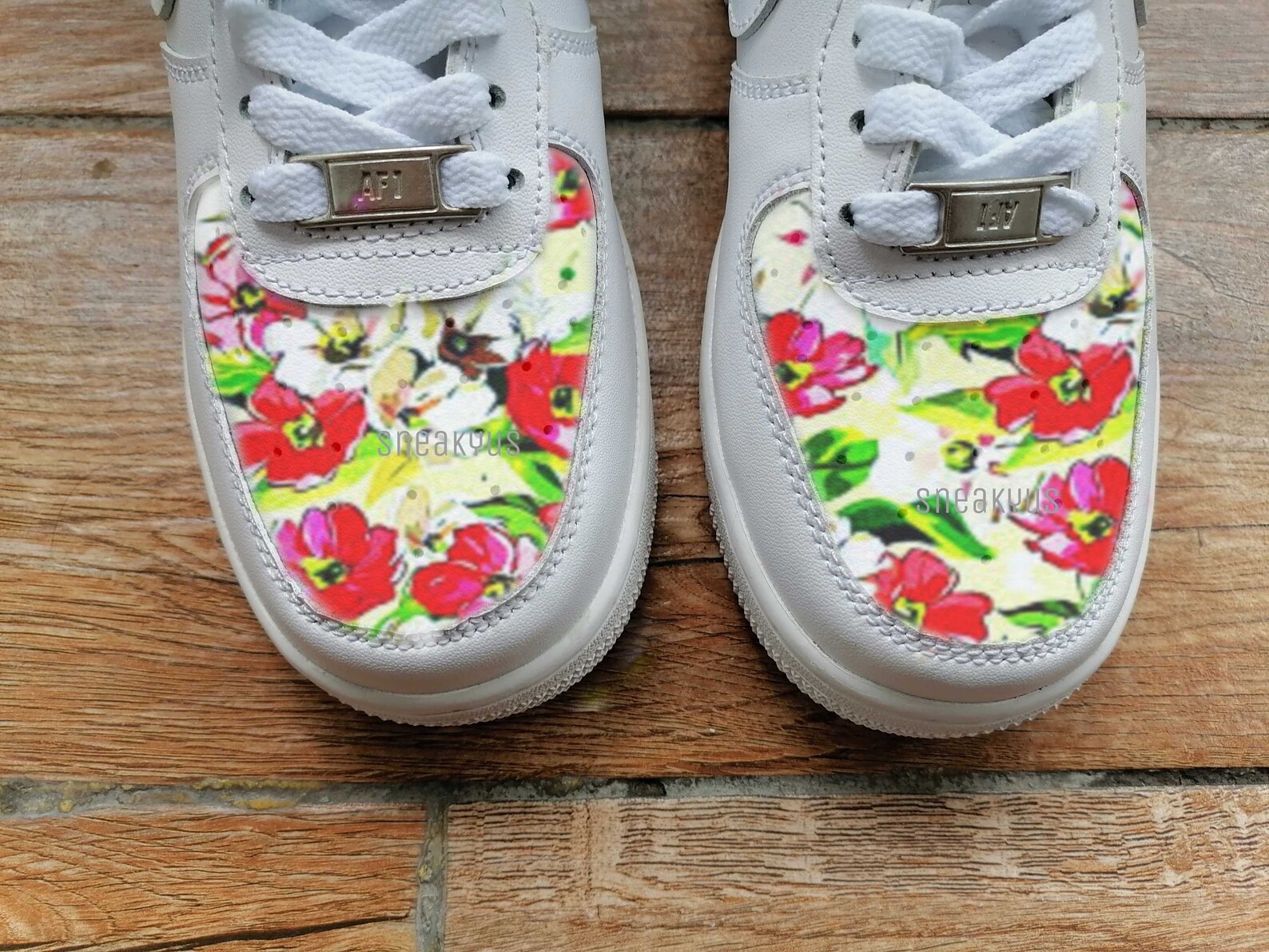 flower air force 1 custom