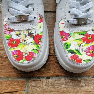 custom air force 1 floral