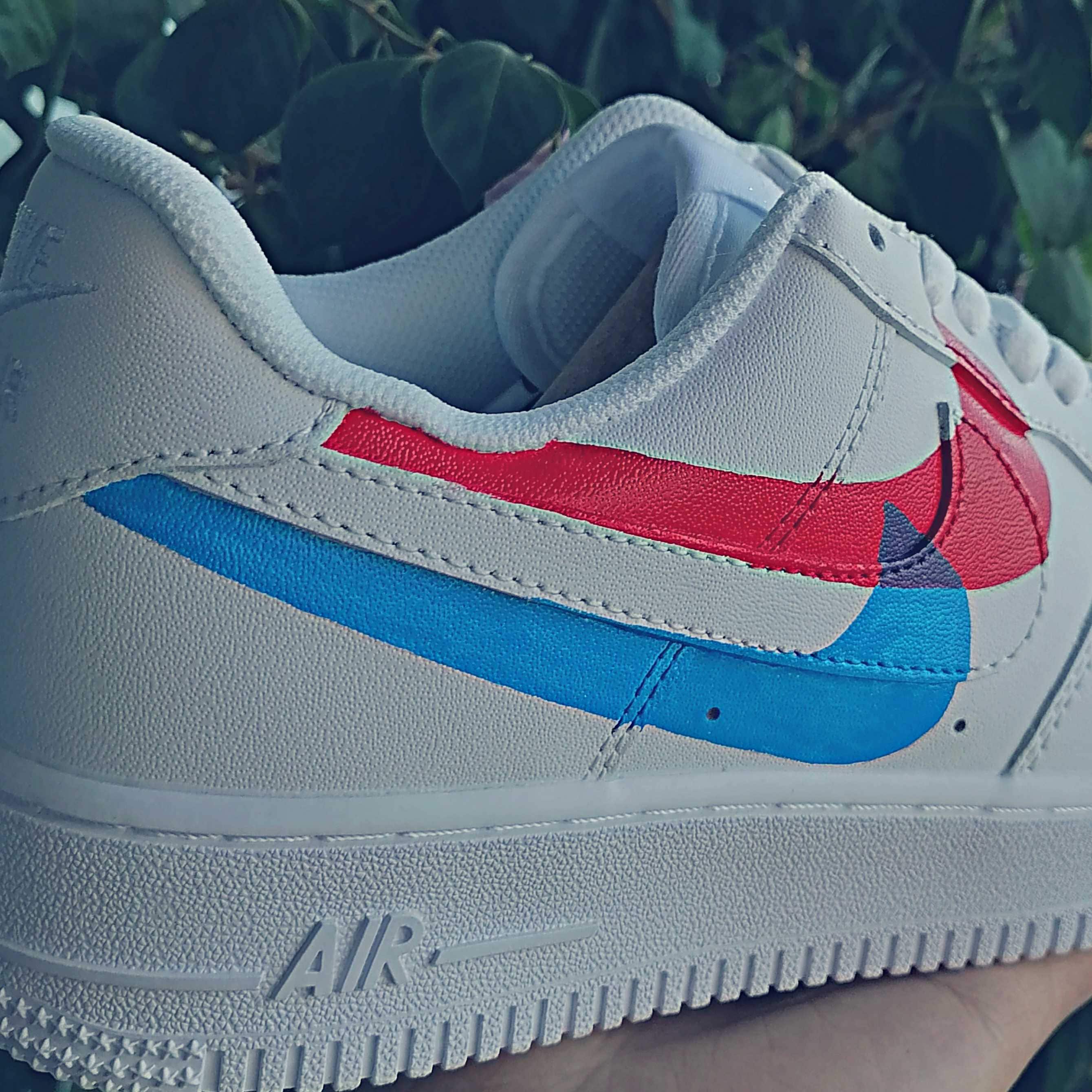custom af1 swoosh