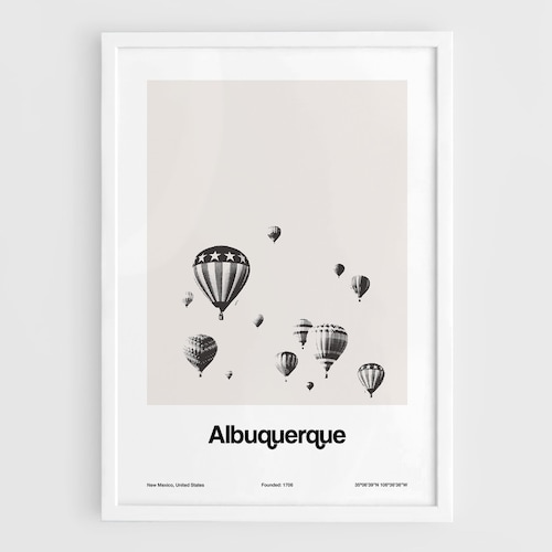 Albuquerque Vintage Map Print Albuquerque Map New Mexico Etsy