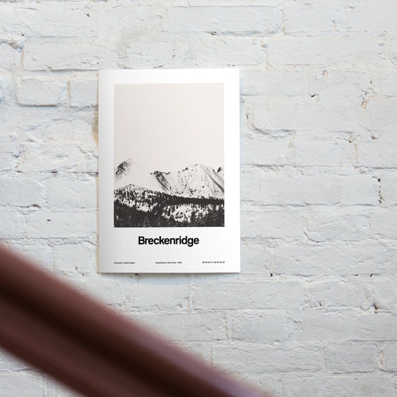 Art & Collectibles Prints Giclée Breckenridge Main Street Station