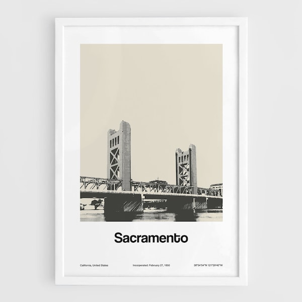 Sacramento Bridge Etsy