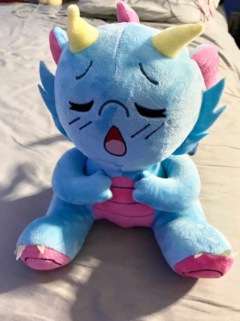 Photon Dragon Excited Plushie | Etsy