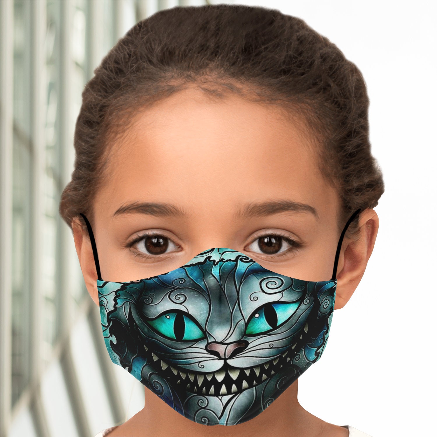 Cheshire Cat Face Mask With Filter Unisex Face Mask With Etsy
