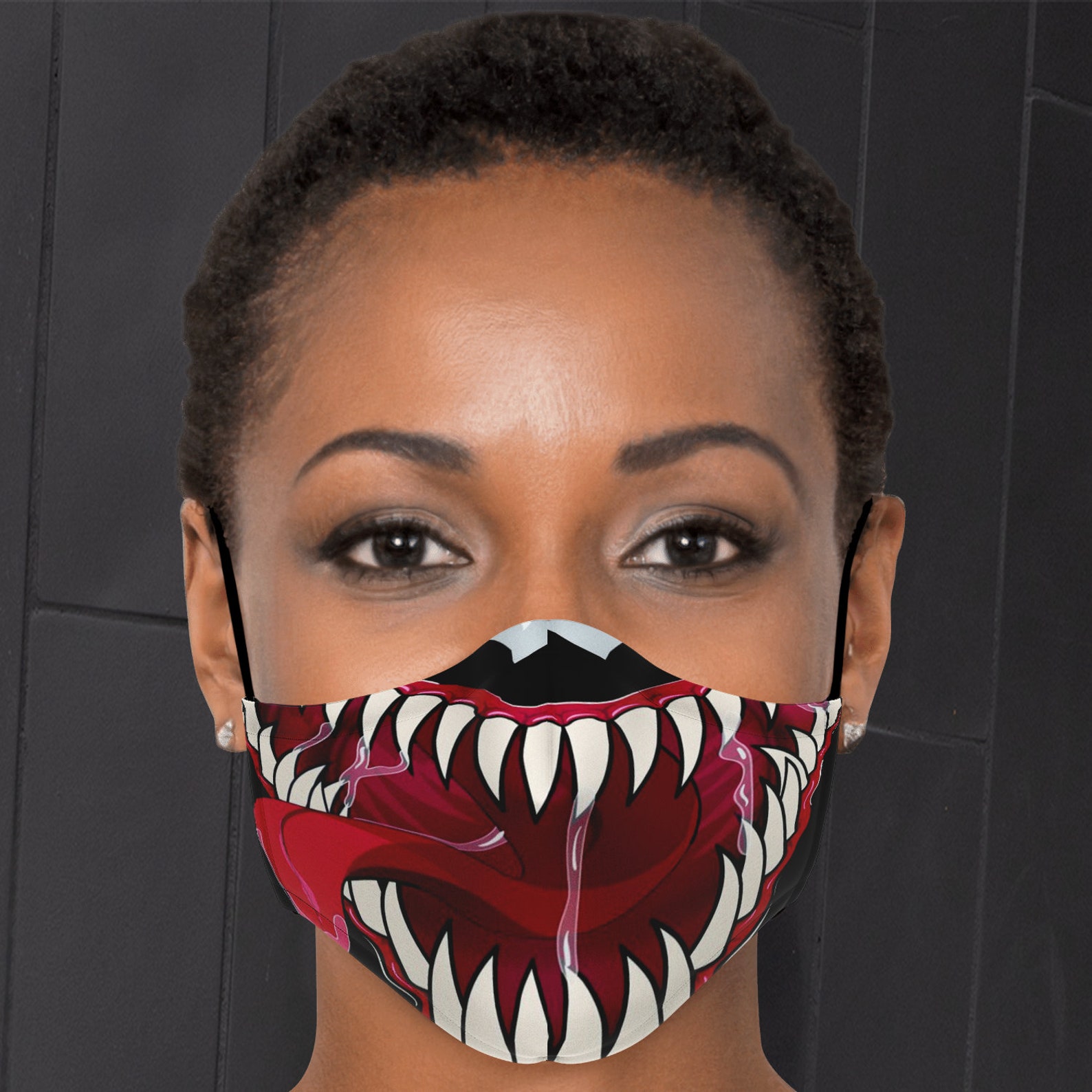 Venom Face Mask With Filter Unisex Face Mask With Etsy