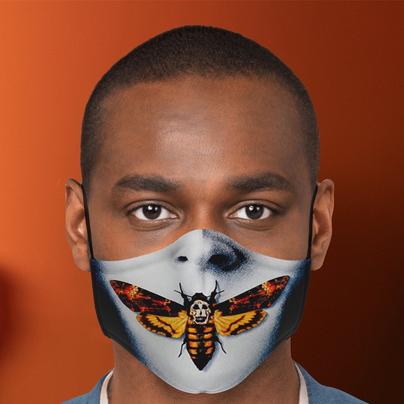 Silence Of The Lambs Face Mask With Filter Unisex Face Mask Etsy