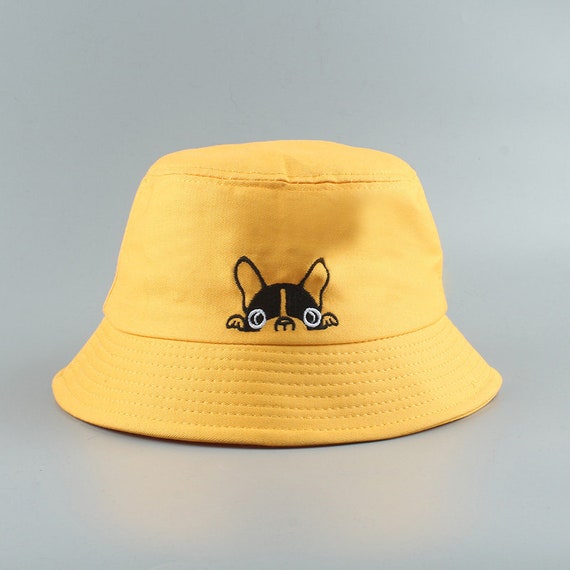 Bucket Hat Animal Character for men women dog Bob Hip Hop Cap Etsy