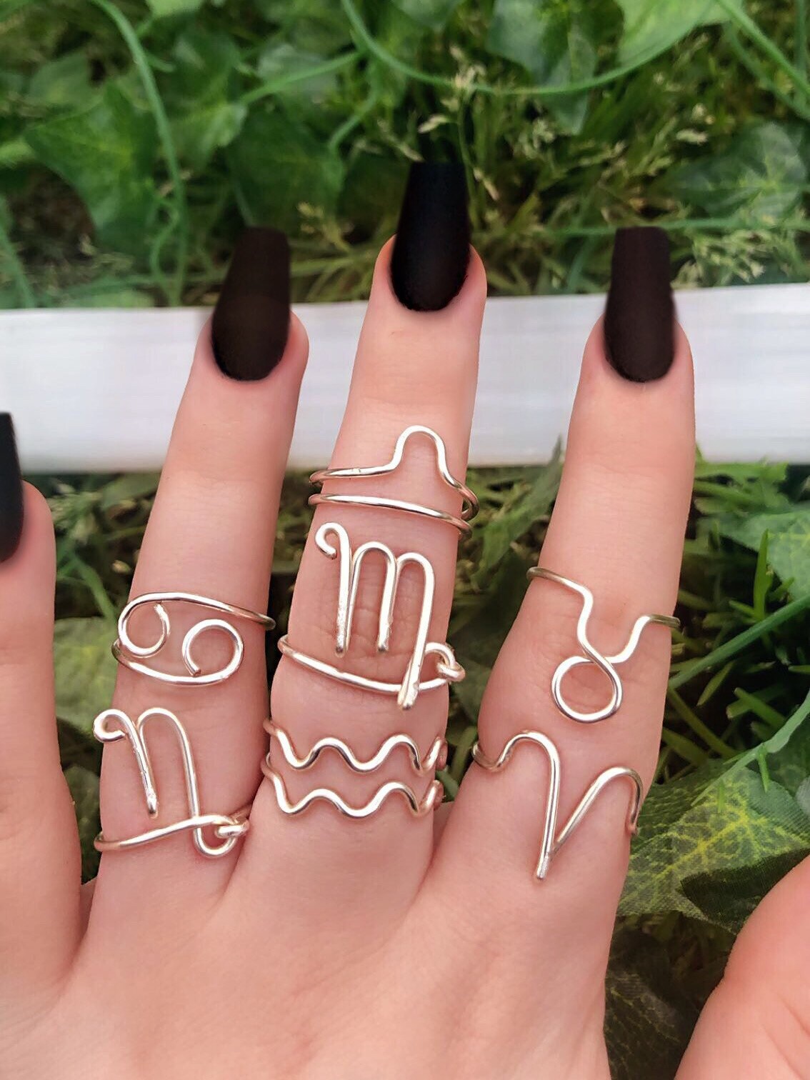 Zodiac Wire Ring