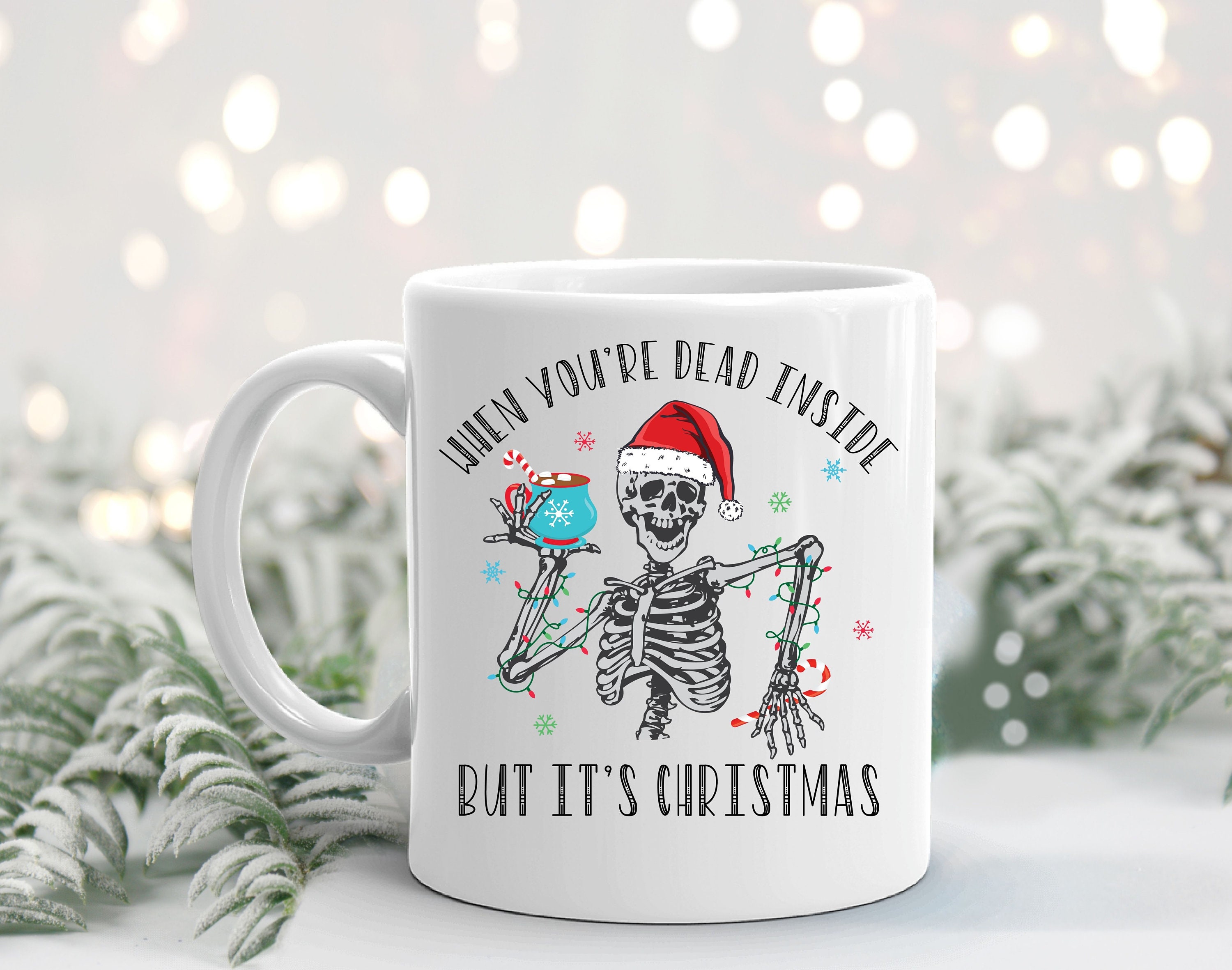 Adult christmas mugs Clearance