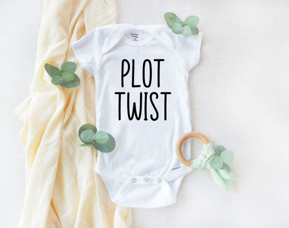 Body con giro de trama para bebés, Anuncio de embarazo, Ropa para recién  nacidos y bebés, Idea de regalo para baby shower, Regalo lindo para nueva