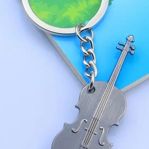 Violin birthday card. Handmade image 3