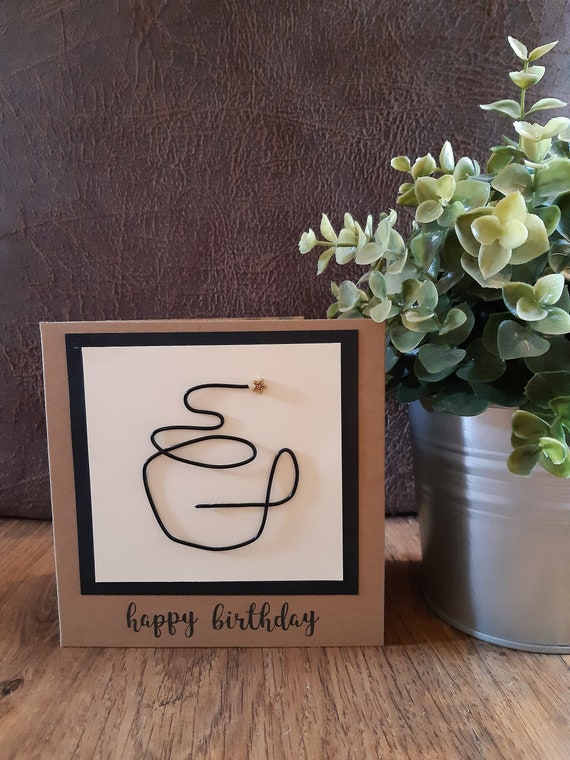 Special Friend Coffee & Macroons Carte D'anniversaire 22,9 X 15,2 Cm