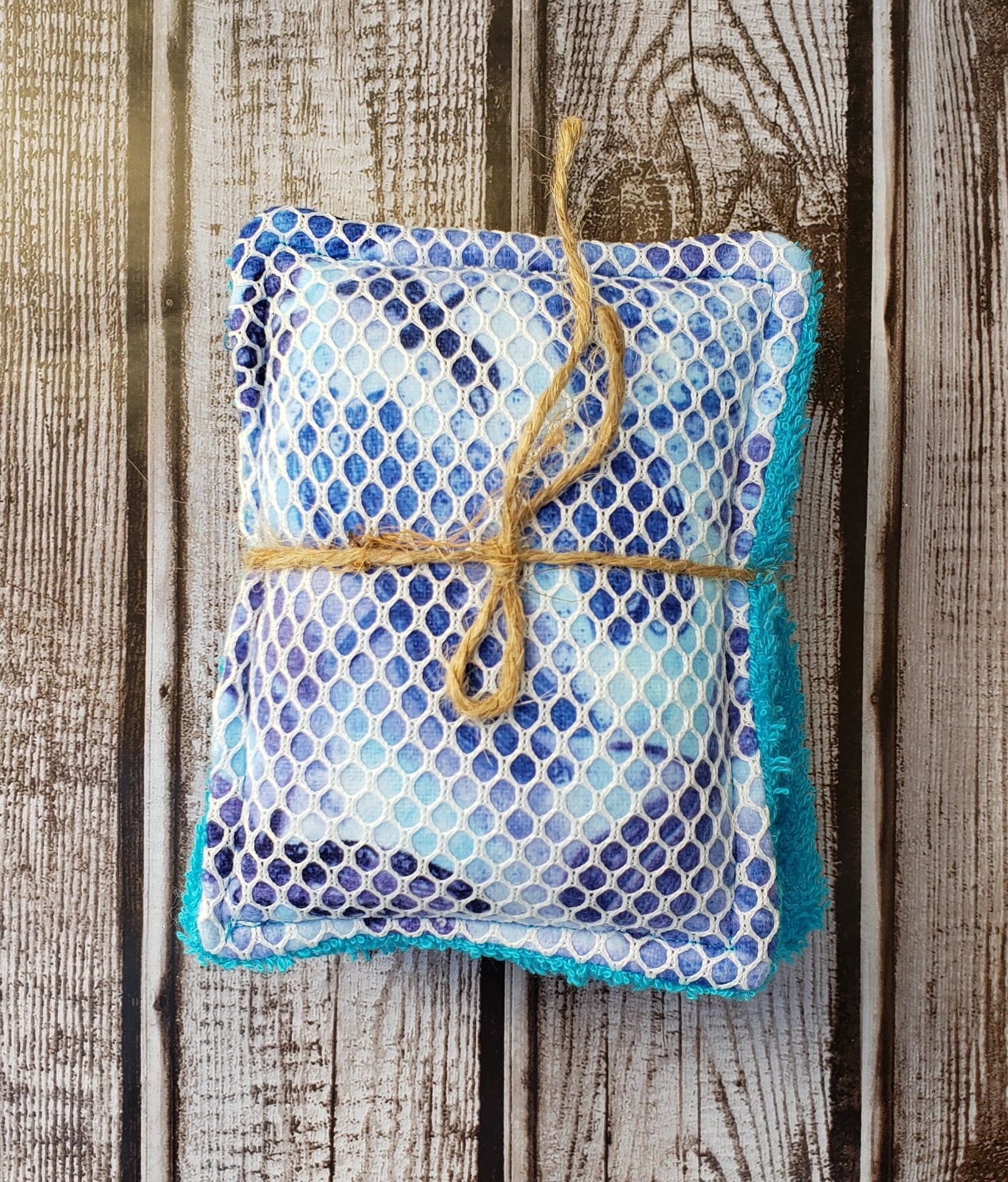 Reusable Dish Sponge Set of 2 Washable Kitchen Sponge Etsy