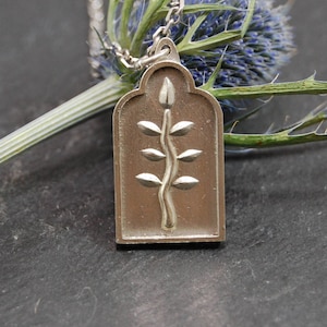 Wand Pendant (Sterling Silver)