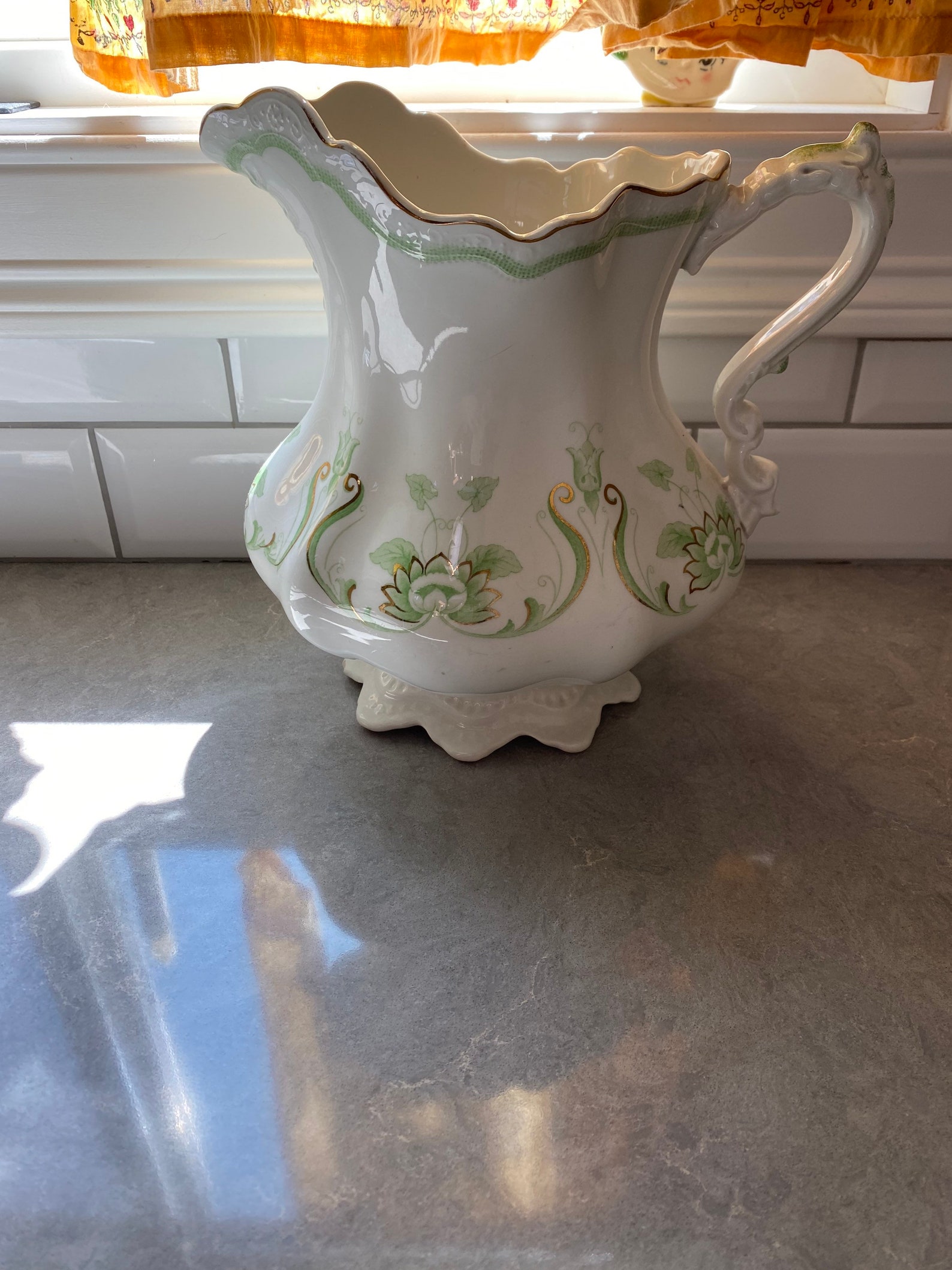 Antique Johnson Bros China Pitcher the Madrid. Etsy